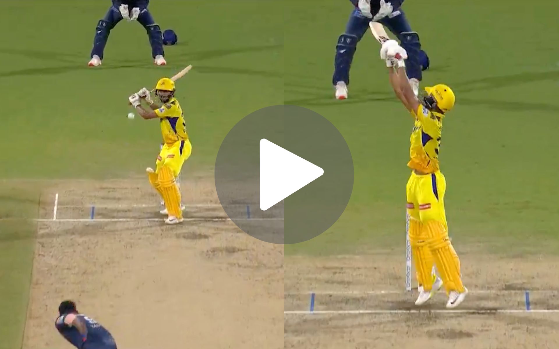 [Watch] Ruturaj Gaikwad Plays 'Delicate' Tendulkar-Style Upper Cut To Leave LSG's Yash In Agony